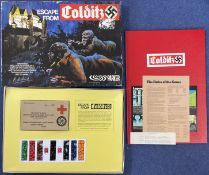 Escape From Colditz Board Game by Parker Brothers 1973, appears to be complete in its original