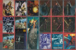 Star Wars Trading Cards, 18 x Star Wars Chase, Promo, Cards by Lucas Films Ltd housed in two