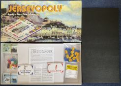 Jerseyopoly Jersey's Own Board Game by Discovery Publications (International) Ltd 1997, unused