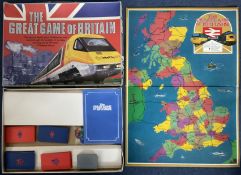The Great Game of Britain Board Game by Bambola appears to be complete in its original packaging,