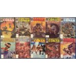 10 Marvel The Savage Sword of Conan The Barbarian Comics Collection. NO. 129 OCT, JAN NO. 120, FEB