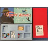 Spy-ring The International Spy Game by Waddingtons 1965, appears to be complete (minus 2 ariels) and