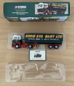 Eddie Stobart Ford Transcontinental Tilt Trailer with Limited Edition Certificate by Corgi