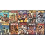 10 Marvel The Savage Sword of Conan The Barbarian Comics Collection. MARCH NO. 110, APR NO. 111, MAY