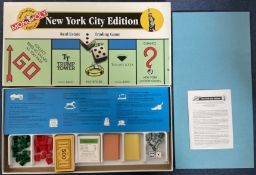 Monopoly New York City Edition by Parker Brothers / Tonka 1995, appears to be complete in its