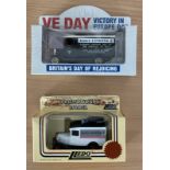 2 x Die-Cast Boxed Models by Lledo Includes 50th Anniversary of VE Day 1945 1995 Delivery Van (Daily