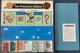 Monopoly San Francisco Edition by Parker Brothers / Tonka 1995, unused complete and internal