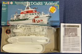 Search and Rescue Cruiser Seenotkreuzer DGzRS Arkona by Revell, Plastic Model Kit (1:72) awaiting