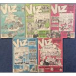 Viz Magazine Collection of 5 Selective Titled magazines. Issue No. 33 DEC/JAN 1988/89 ISSN 0952