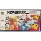Newsdesk… All the excitement of international reporting competitive fast moving. Produced in 1976 in