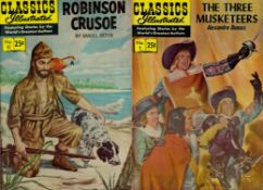 8 Classics Illustrated Comics Collection. The Three Musketeers by Alexandre Dumas NO. 1, Robinson