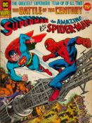 DC and Marvel present The Battle of the Century Superman Vs The Amazing Spiderman comic. 37995We