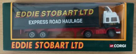 Eddie Stobart Volvo Container Truck by Corgi / Mattel Inc 1994, in its original packaging and with