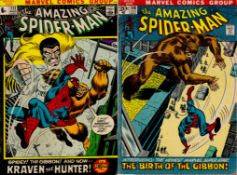 The Amazing Spider-Man by Marvel Comics Includes Vol 1 110 July 1972, Vol 1 111 August 1972, 2