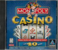 Monopoly Casino Vegas Thrills with a monopoly twist by Hasbro Inc 1999 with disc and instructions