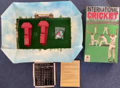International Cricket by Godfrey Evans Games Ltd 1970, appears complete and in its original