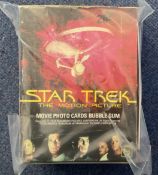 Star Trek The Motion Picture Movie Photo Cards with Bubble Gum by Paramount Pictures / Topps Chewing