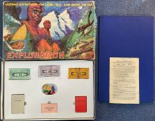 Exploration Board Game by Spiring Enterprises Ltd 1967, appears complete and in its original