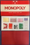 Monopoly Board Game by Waddingtons complete and in its original box which is showing early signs