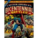 Marvel Treasury Special collection of 5 comics. All new Captain America's Bicentennial Battles