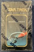 Star Trek The Card Game Booster Packs by Paramount Pictures 1996, box is still in outer Cellophane