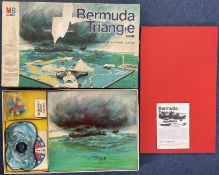 Bermuda Triangle Game The Intriguing Game of Vanishing Ships by MB Games 1970, appears complete