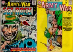 DC Army At War Comics Collection of 4 Comics. OCT NO. 135, SEPT NO. 158, NOV NO. 160 and AUG NO.