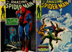 The Amazing Spider-Man by Marvel Comics Includes Vol 1 74 July 1969, Vol 1 75 August 1969, Vol 1