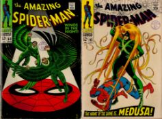The Amazing Spider-Man by Marvel Comics Includes Vol 1 62 July 1968, Vol 1 63 August 1968, Vol 1