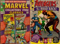8 Marvel Silver Age Comics Collection. The Avengers The Road Back 22 NOV, Marvel Collectors Item
