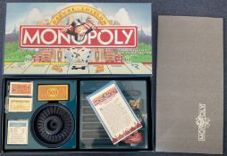 Monopoly Deluxe Edition by Parker Brothers / Tonka 1995, unused complete and internal contents still