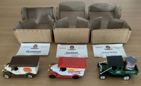 3 x Limited Edition Die-Cast Boxed Models by Oxford Die-Cast Ltd, Includes Model 049 (Sunblest fresh
