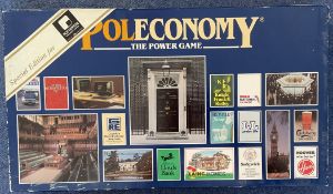 Poleconomy The power game. Special edition for Potterton. Produced in 1983 by Woodrush Games. All