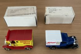 2 x Die-Cast Boxed Models one by Matchbox Model A Ford (Kellogg's Corn Flakes) 1979, the other by