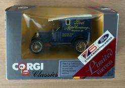 Limited Edition Corgi Classics Die-Cast Boxed Ford Model T (Ford Motor Company Livery) in its