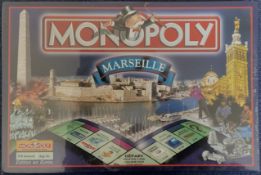 Monopoly Edition De Marseille by Hasbro 2001, unopened and still has its outer cellophane wrapper