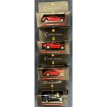 4 x Die-Cast Boxed Model Ferraris by Shell / Collezione Includes Ferrari 512 TR, Ferrari 288 GTO,