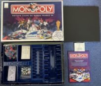 Monopoly Edition Coupe Du Monde France 98 by Hasbro 1997, unused complete and internal contents