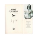 Pippa Funnell signed hardback book titled Pippa Funnell The Autobiography signature on the inside