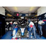 Motor Racing Stephane Sarrazin and Franck Montagny signed Team Peugeot 12x8 colour photo. Good