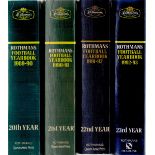 Rothmans Football Yearbook Collection of 4 Books. 20th, 21st, 22nd and 23rd Year. 1989 93. Good