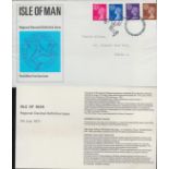 GB FDC 11 Items mainly 1988 and 1990 and GB Regional FDC 16 Items mainly 1971 and 1976. Good