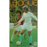 Football Collection 24 vintage League Review the Official Journal magazines dating from the