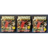 Winners, The Great Champions of Sport binder collection filled with records, skills, tactics and