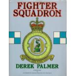 WW2 RH Jones, Ken Wilkinson, Bill Wratton and 4 Others Signed Fighter Squadron 1st Edition