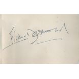 Florence Desmond signed 5x3 album page. Desmond, was an English actress, comedian and