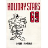Multi signed Holiday Stars 69 Souvenir Programme. Signed by members of The Barron Knights, Actor,