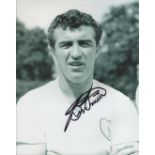 Bobby Smith signed 10x8 black and white photo. Smith was an English footballer who played as a
