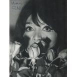 Juliette Greco signed 8x6 black and white photo. Good condition. All autographs come with a