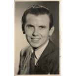 Denis Martin signed 6x4 vintage photo. Martin, 1920 - October 1988, was a Northern Irish singer,